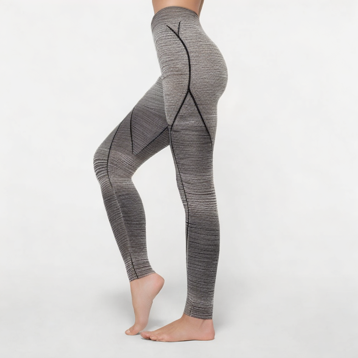 Soft stretch high waist women's sports leggings