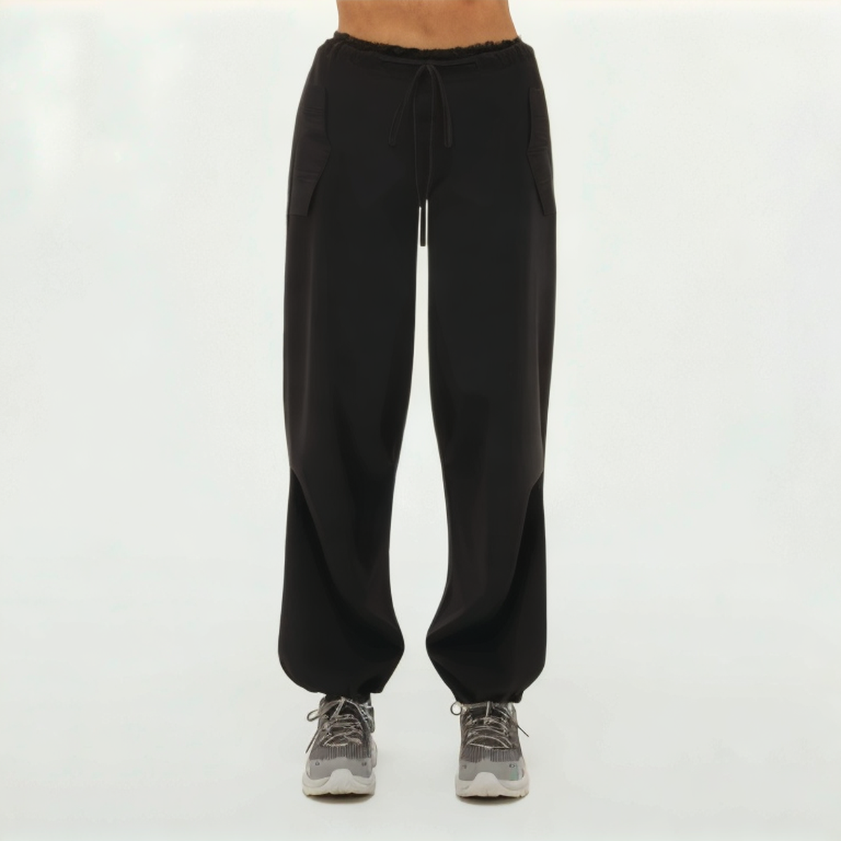 Breathable loose women's sports trousers