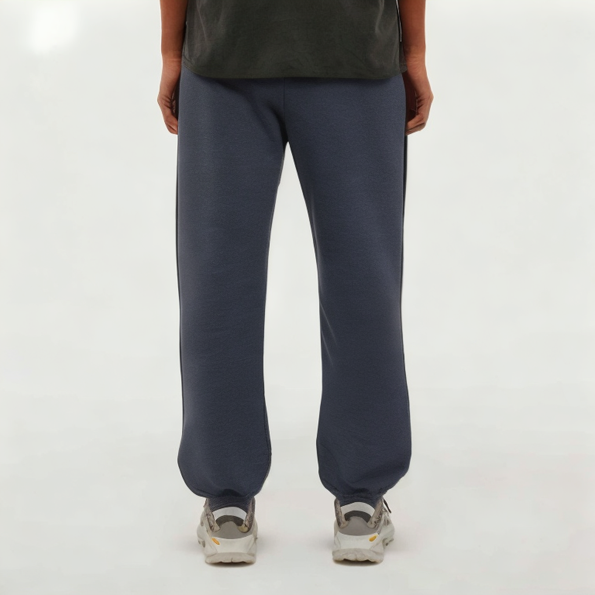 Blue soft and comfortable women's sports trousers