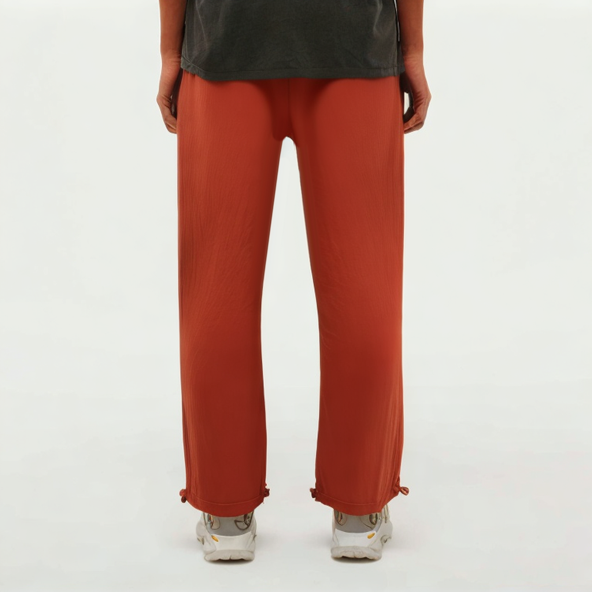 Elastic high waist women's sports trousers