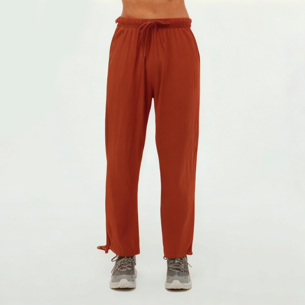 Elastic high waist women's sports trousers