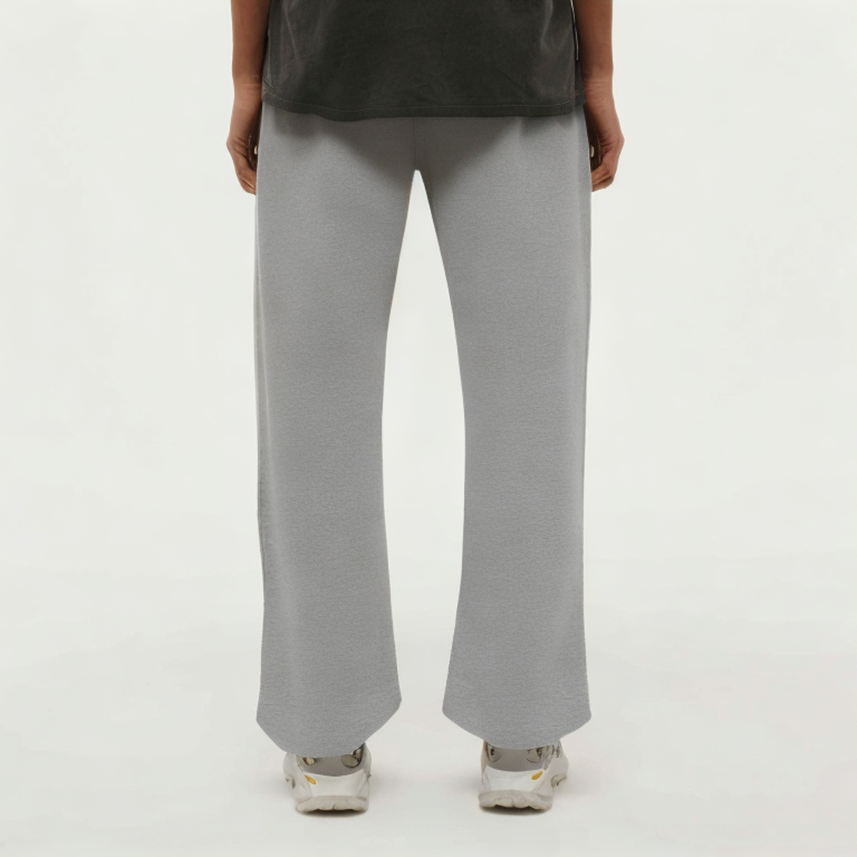 High waisted flared skinny women's sports trousers