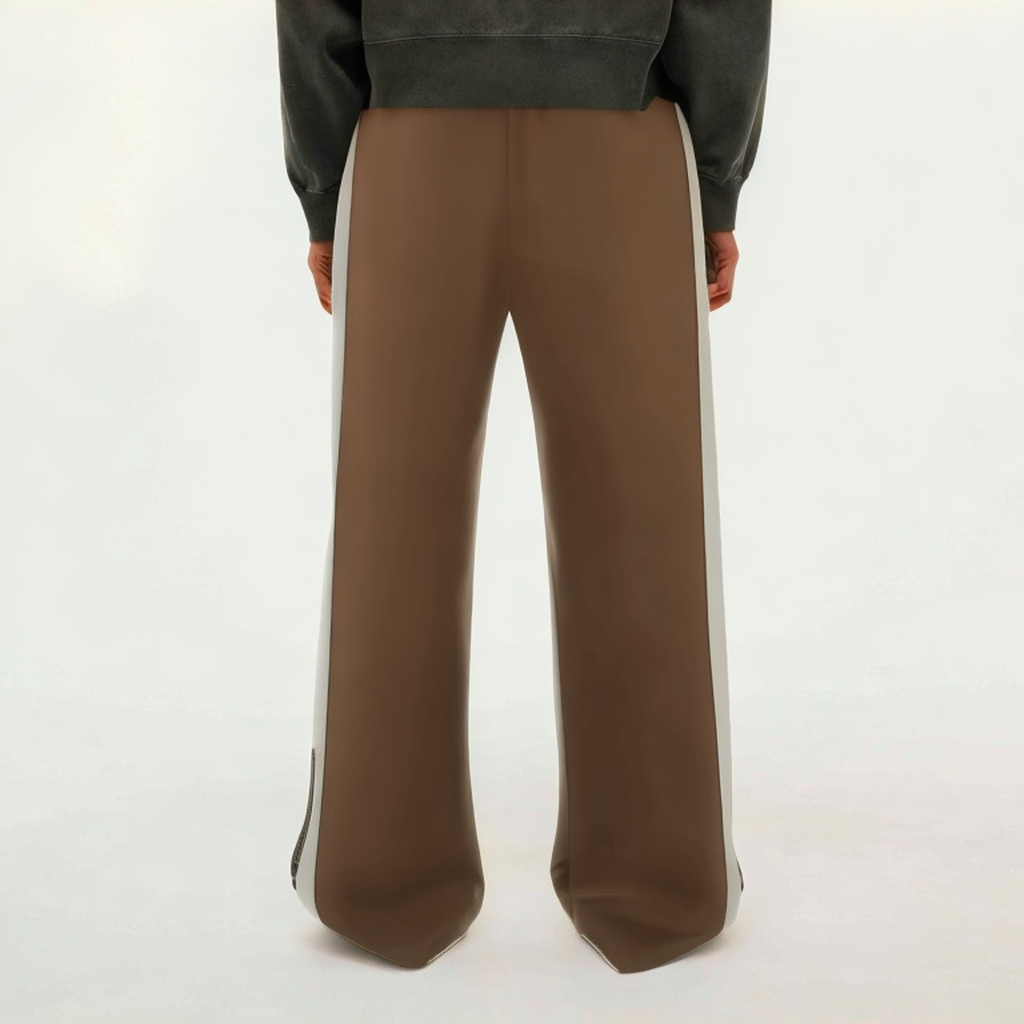 Color block breathable women's sports pants