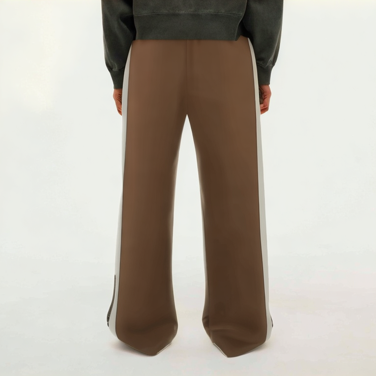 Color block breathable women's sports pants